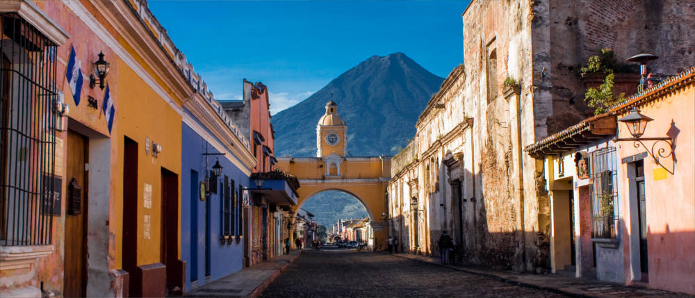 Guatemalas alte Städte - Antigua-Guatemala