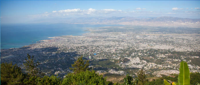 Port au Prince in Haiti