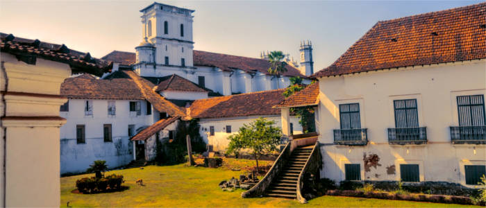 Alt Goa mit historischen Gebäuden