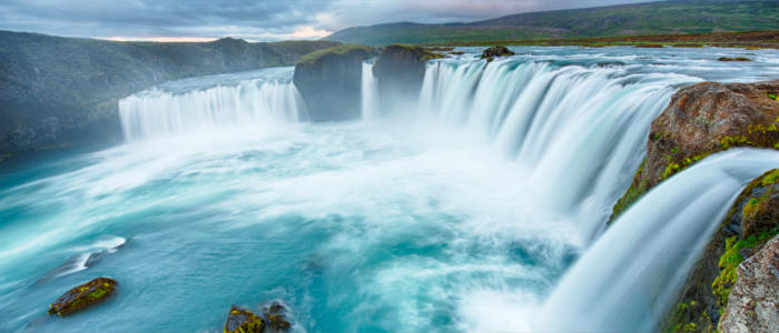 Wasserfall Goðafoss in Island