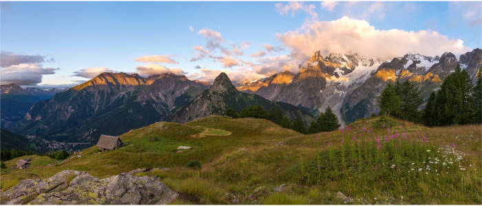 Alpenregion im Aostatal