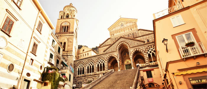 Kirche an der Amalfiküste