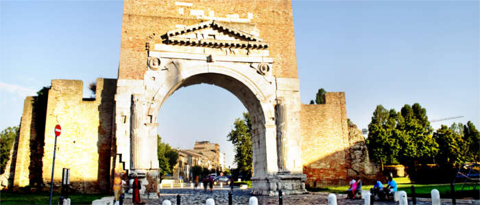 Römisches Tor in Rimini