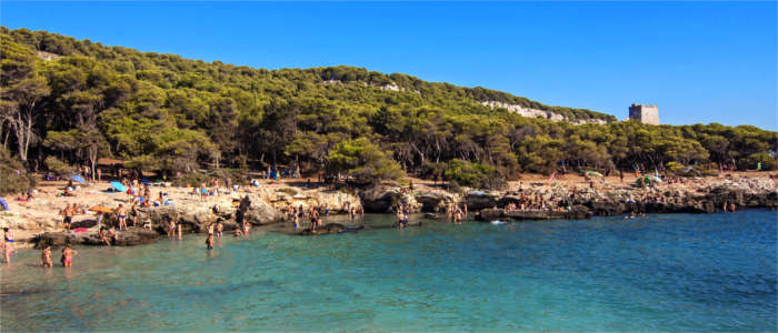 Strand auf Salento