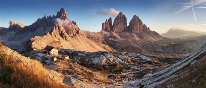 Bekannte Berggruppe in Trentino-Südtirol