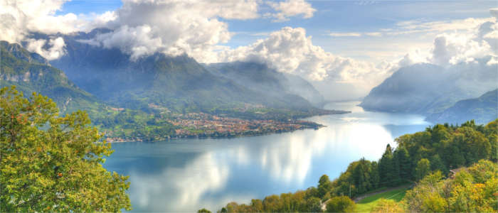 Blick auf den Comer See