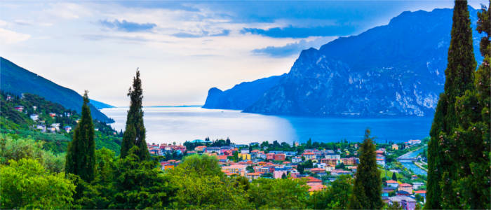Sicht auf den Lago di Garda