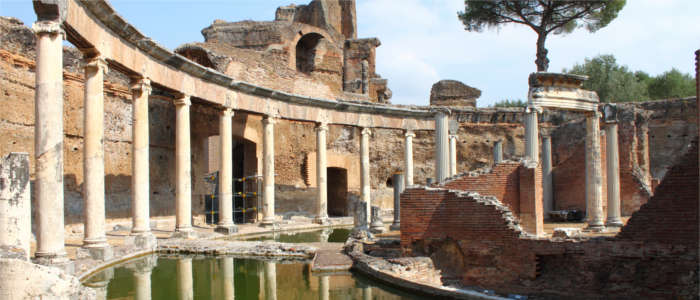 Antiker Kaiserpalast in Tivoli