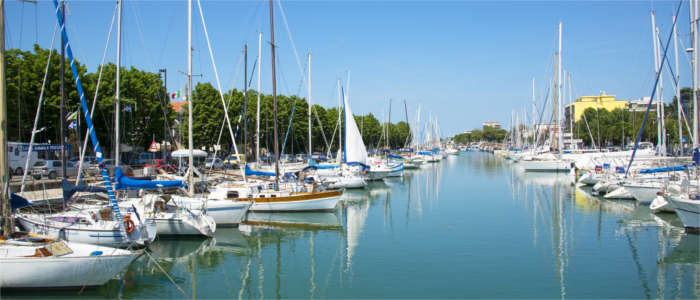 Hafen von Rimini