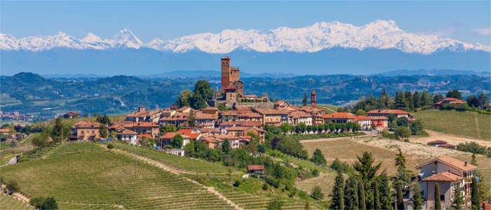 Landschaft in Piemont