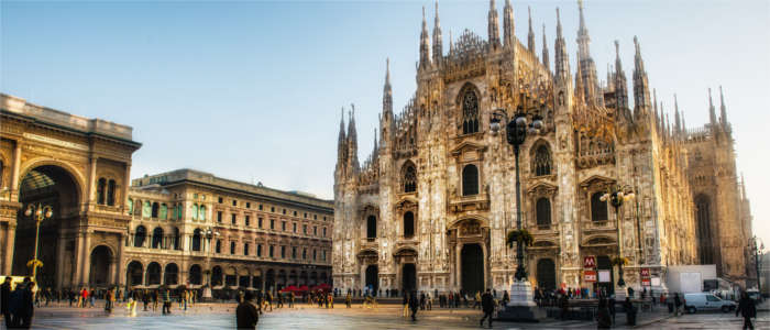 Berühmter Dom in Mailand
