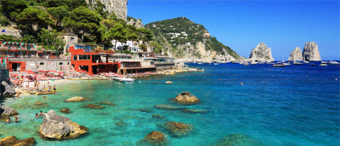 Badeurlaub auf Capri