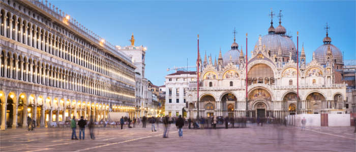 Berühmter Platz in Venedig