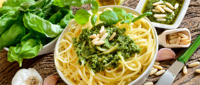 Pastagericht aus Ligurien