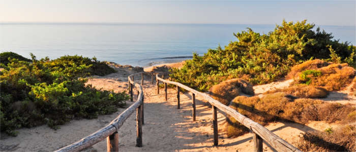 Sandstrand auf Salento