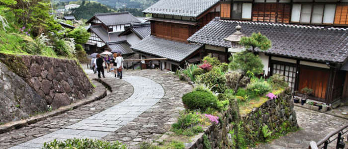 Japans Nakasendo-Fernweg