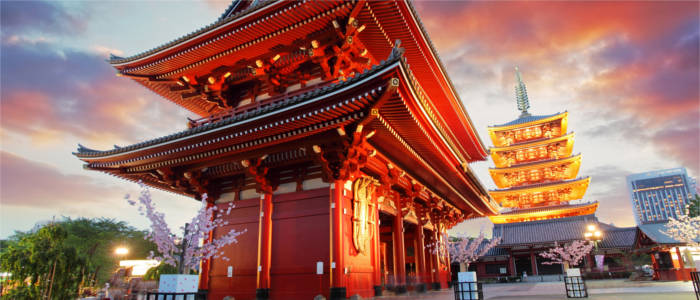 Tempel in Tokio