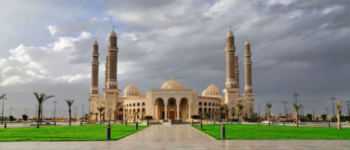 AL Saleh Moschee in Jemen