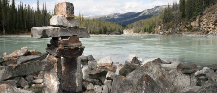 Das Brauchtum der Inuit in Kanada - Inukshuk