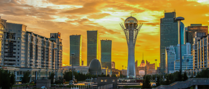 Hauptstadt Astana in Kasachstan
