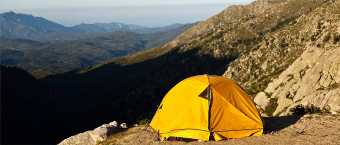 Zelten auf Korsika