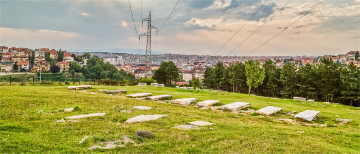 Blick über die Hauptstadt Priština