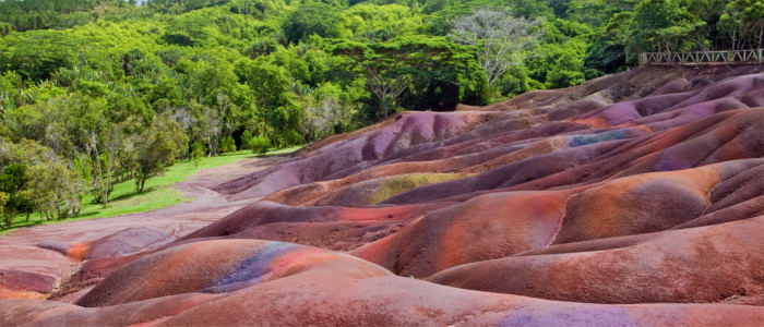 Siebenfarbige Erde von Mauritius