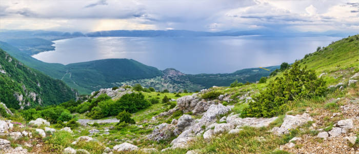 Mazedoniens Ohrid-See