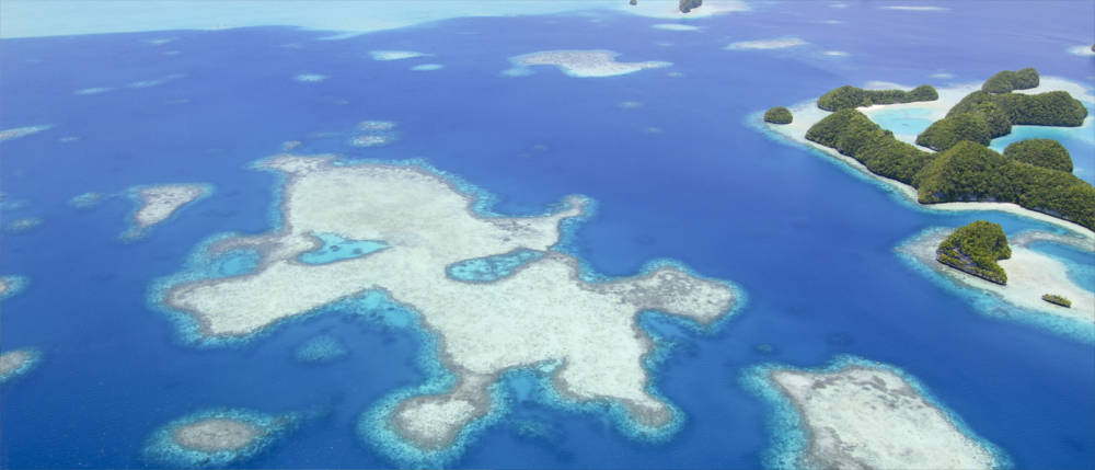 Inseln und Atolle Mikronesiens