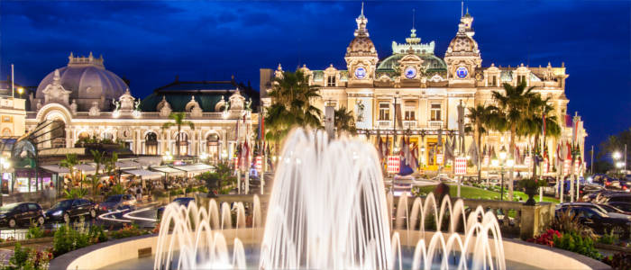 Das Casino von Monte-Carlo - Monaco