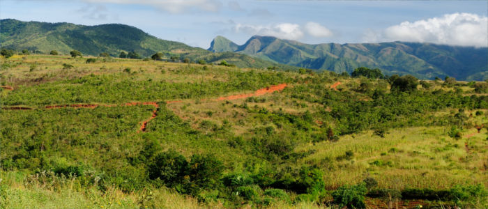 Landschaft in Mosambik