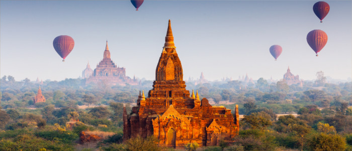 Tempel in Bagan in Myanmar