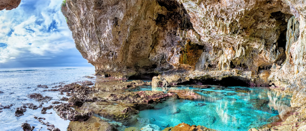 Höhlen und Naturpools Niue
