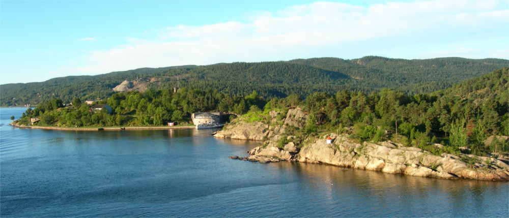 Berglandschaft in Akershus