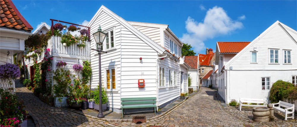 Stavanger in Fjordnorwegen