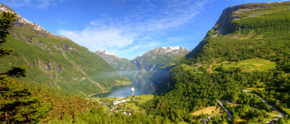 Kreuzfahrt durch norwegische Fjorde