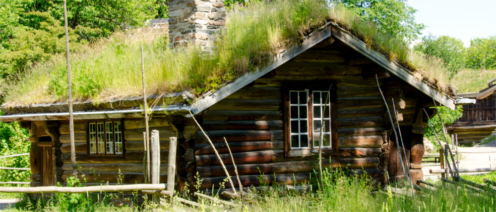 Historische Häuser in Hedmark