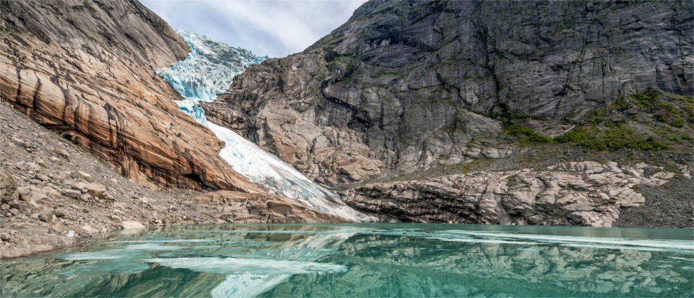 Der Briksdal Gletscher