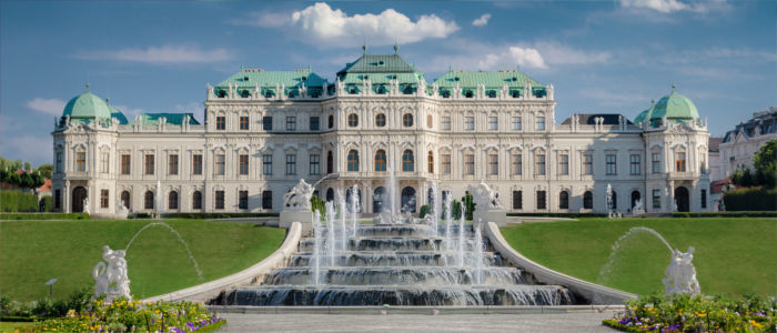 Schloss Belvedere in Wien, Österreich