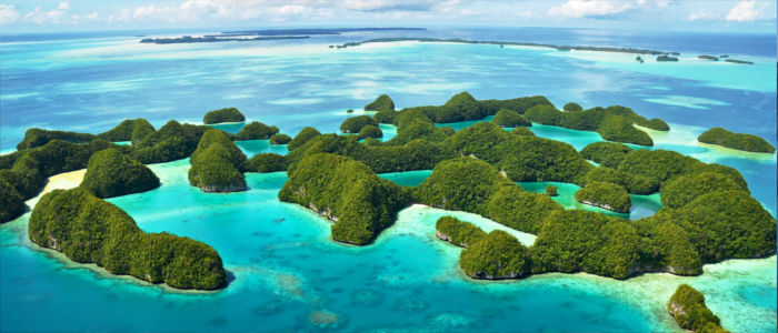 Ozeanische Inselgruppe Palau