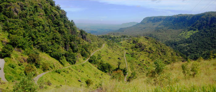 Entlang der Bergstraßen von Papua-Neuguinea