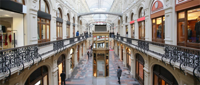 Shoppingcenter in Moskau