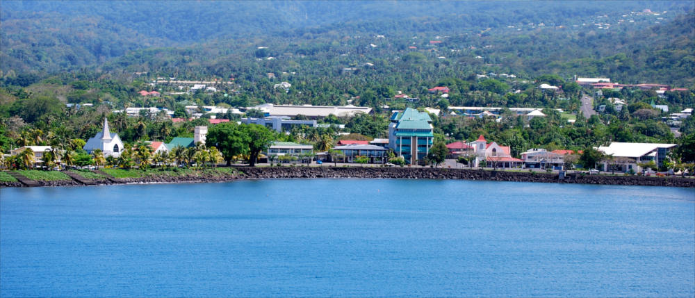 Samoas Hauptstadt Apia