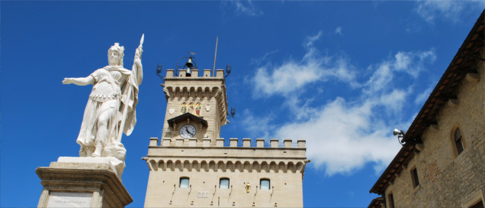 Freiheitsstatue in San Marino