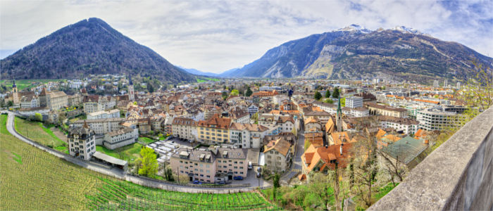 Chur, Hauptort von Graubünden, Altstadt
