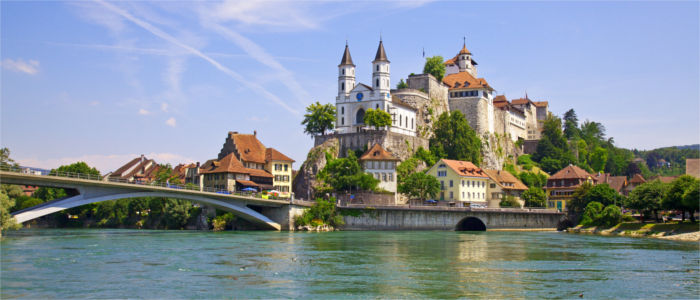 Festung Aarburg in der Nähe von Zürich