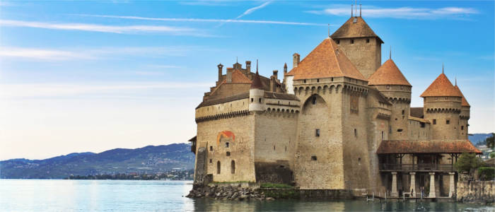 Schloss Chillon im Kanton Waadt