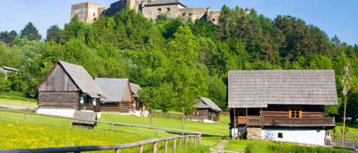 Freilichtmuseum in der Slowakei