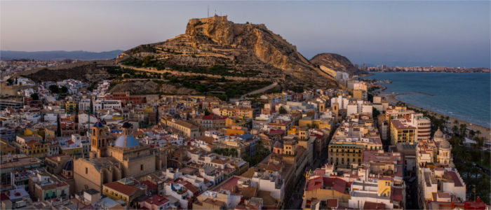 Stadt Alicante in Valencia