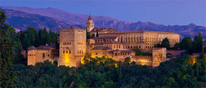 Berühmtes Kulturdenkmal in Granada